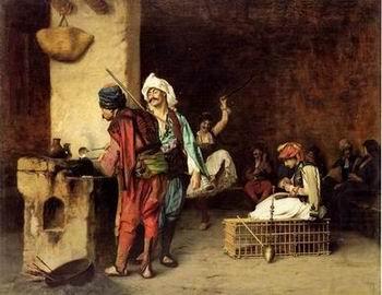Arab or Arabic people and life. Orientalism oil paintings 60, unknow artist